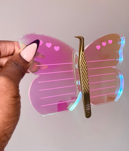 Butterfly iridescent Lash tile